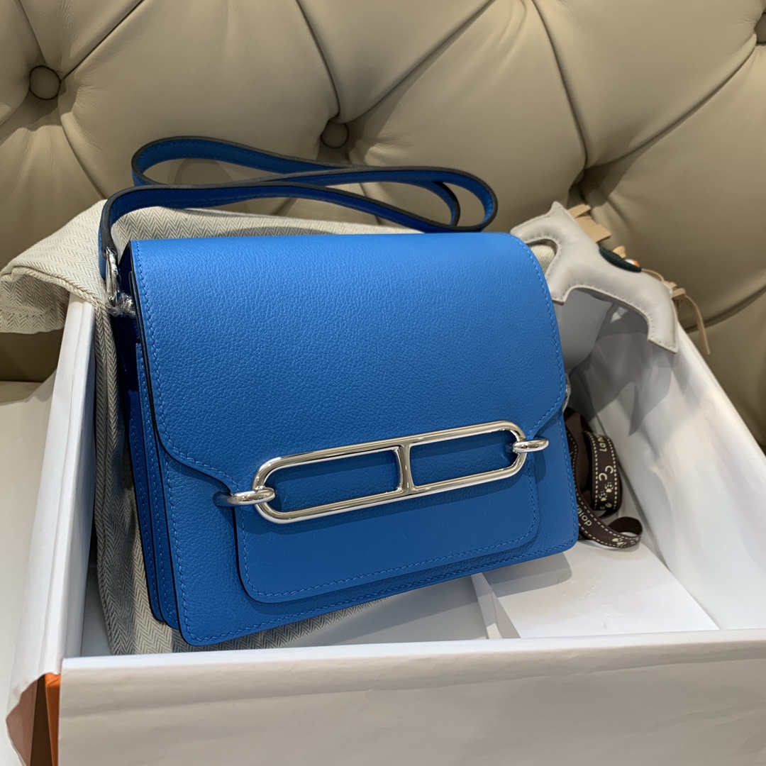 에르메스 룰리스18 블루로얄 은장 에버컬러